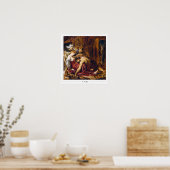 Peter Paul Rubens Poster d'art Zedign #37 (Cuisine)