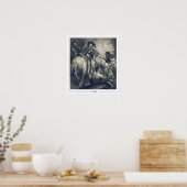 Peter Paul Rubens Poster d'art Zedign #45 (Cuisine)