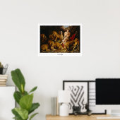 Peter Paul Rubens Poster d'art Zedign #69 (Bureau à domicile)