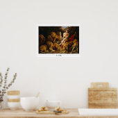 Peter Paul Rubens Poster d'art Zedign #69 (Cuisine)