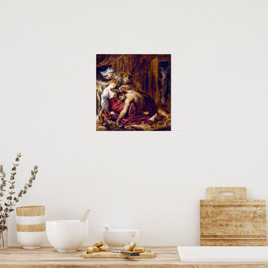 Peter Paul Rubens Samson and Delilah Poster (Keuken)
