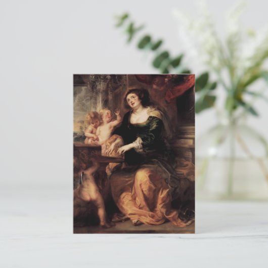 Peter Paul Rubens- St. Cecilia Briefkaart (Staand voorkant)