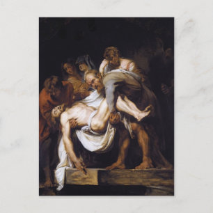 Peter Paul Rubens- The Entombment Briefkaart
