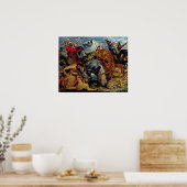Peter Paul Rubens - Tijger en leeuwenjacht Poster (Keuken)