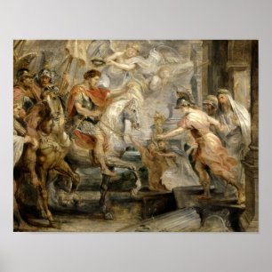 Peter Paul Rubens - Triumphant Entry of Constantin Poster