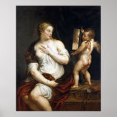 Peter Paul Rubens Venus en Cupid Poster (Voorkant)