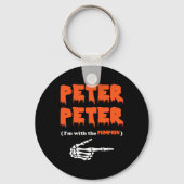 Peter Peter is bij de pompoen. Sleutelhanger (Voorkant)