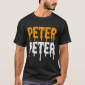 Peter Peter Peter T-Shirt Citrouille Costume de Ma (Devant)