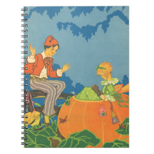 Peter Peter Pompoenetende, Klassieke Kinderrijmpje Notitieboek
