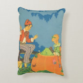 Peter Peter Pumpkin Eater, Klassieke kinderrijmpje Accent Kussen (Achterkant (Verticaal))