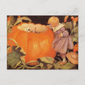 Peter, Peter, Pumpkin-Eater Nursery Rhyme Briefkaa Briefkaart (Voorkant)