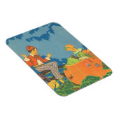 Peter Peter Pumpkin Eater,  Nursery Rhyme Magneet (Rechterzijde)