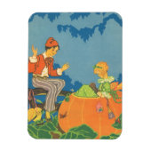 Peter Peter Pumpkin Eater,  Nursery Rhyme Magneet (Verticaal)