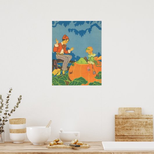 Peter Peter Pumpkin Eater,  Nursery Rhyme Poster (Keuken)