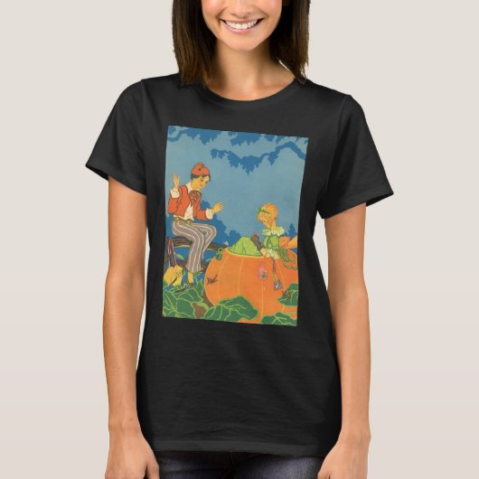 Peter Peter Pumpkin Eater,  Nursery Rhyme T-shirt (Voorkant)