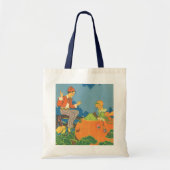 Peter Peter Pumpkin Eater,  Nursery Rhyme Tote Bag (Voorkant)