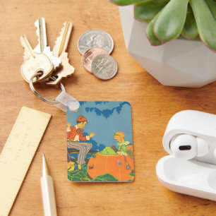 Peter Peter Pumpkin Eater, Vintage kinderrijmpje Sleutelhanger