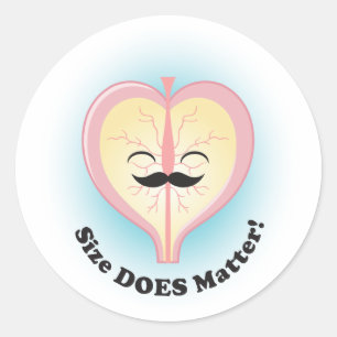 Peter Prostate "La taille importe !" Autocollants