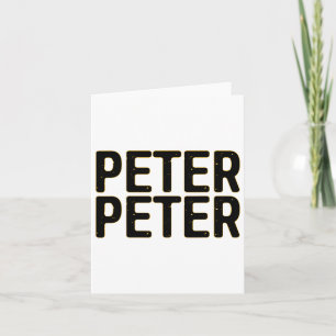 Peter Pumpkin Eater Halloween Kostuum Kaart