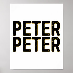 Peter Pumpkin Eater Halloween Kostuum Poster