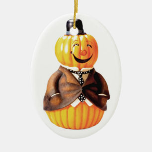 Peter Pumpkin Man Keramisch Ornament