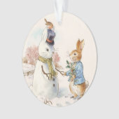Peter Rabbit and the Snowman by Beatrix Potter (devant)