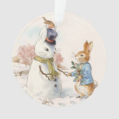 Peter Rabbit and the Snowman by Beatrix Potter (devant)