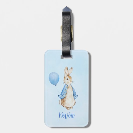 Peter Rabbit Baby Bagagelabel (Achterkant verticaal)