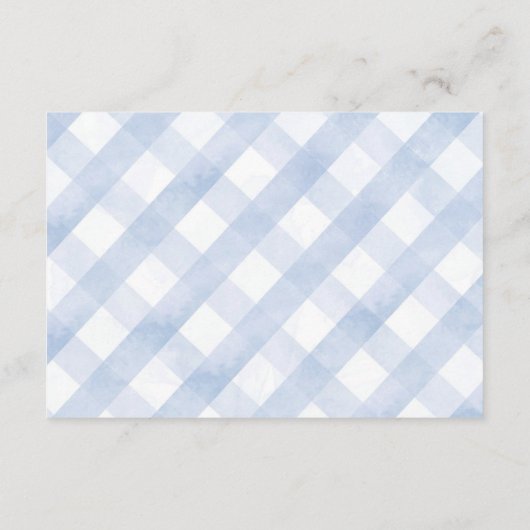 Peter Rabbit Baby Boy - Luier Raffle Insert Kaart (Achterkant)