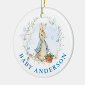 Peter Rabbit Baby Coming Soon Keramisch Ornament (Links)