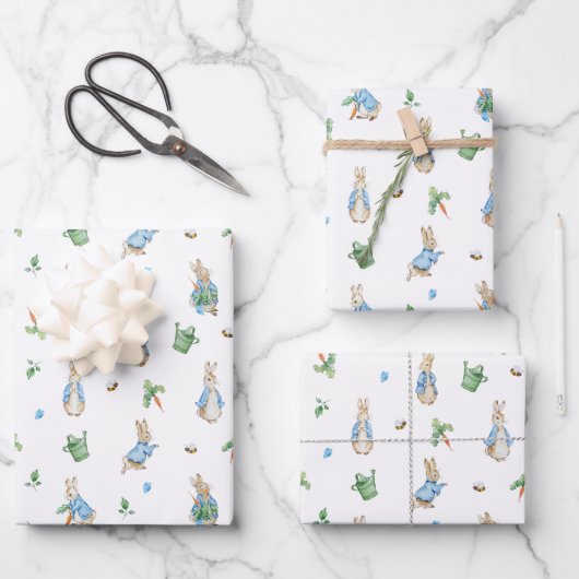 Peter Rabbit Baby Inpakpapier Vel (Voorkant)