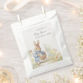 Peter Rabbit Baby shower Bedankzakje (Geknipt)