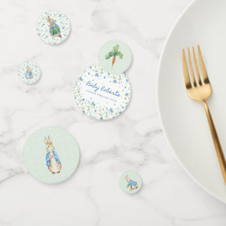 Peter Rabbit Baby Shower Confetti