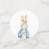 Peter Rabbit Baby shower Het is een jongetje Confetti (Kleine voorkant)