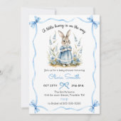 Peter Rabbit Baby Shower Invitation (Devant)
