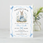 Peter Rabbit Baby Shower Invitation (Debout devant)