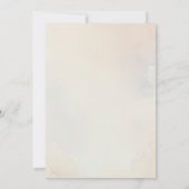 Peter Rabbit Baby shower Kaart (Achterkant)