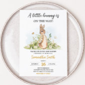 Peter Rabbit Baby shower Kaart
