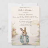 Peter Rabbit Baby shower Kaart (Voorkant)