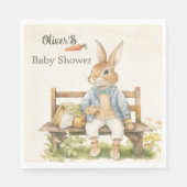 Peter Rabbit Baby shower Servet (Voorkant)