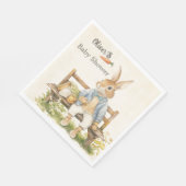  Peter Rabbit Baby shower Servet (Hoek)