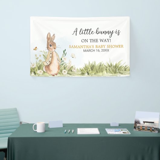 Peter Rabbit Baby shower Spandoek (Beurs)
