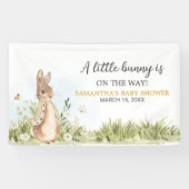 Peter Rabbit Baby shower Spandoek (Horizontaal)