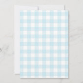 Peter Rabbit Baby shower Uitnodiging (Achterkant)
