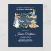Peter Rabbit  BABY SHOWER Uitnodigingen (Voorkant)
