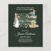 Peter Rabbit  BABY SHOWER Uitnodigingen (Voorkant)