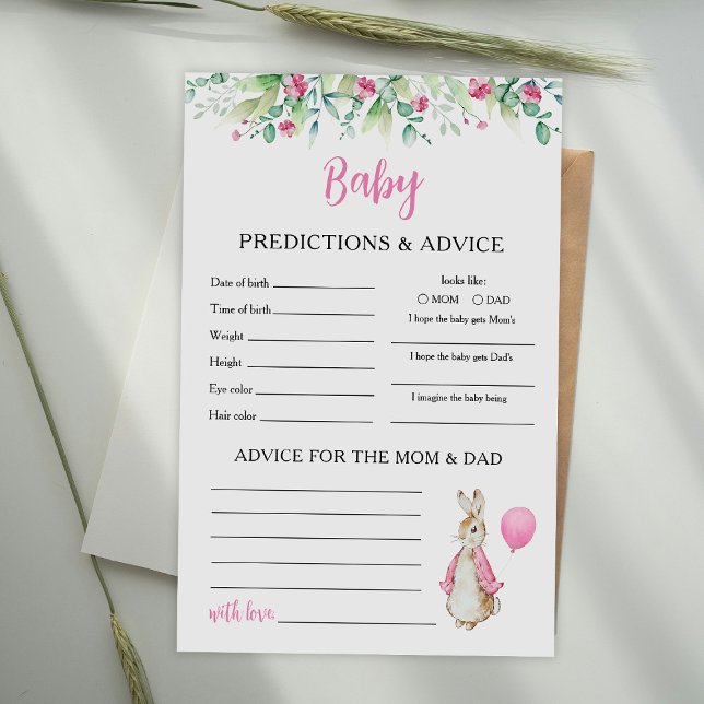 Peter Rabbit Baby Voorspellingen en Advies (Creator heeft geüpload)