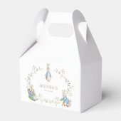 Peter Rabbit Beatrix Potter Greenery Waterverf Bedankdoosjes (Achterkant)