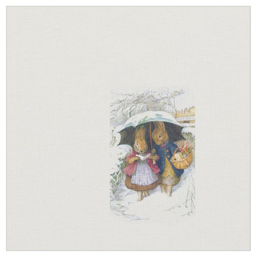 Peter Rabbit Beatrix Potter Stof (Close Up)