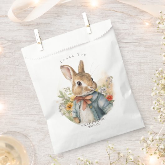 Peter rabbit bedankzakje (Geknipt)